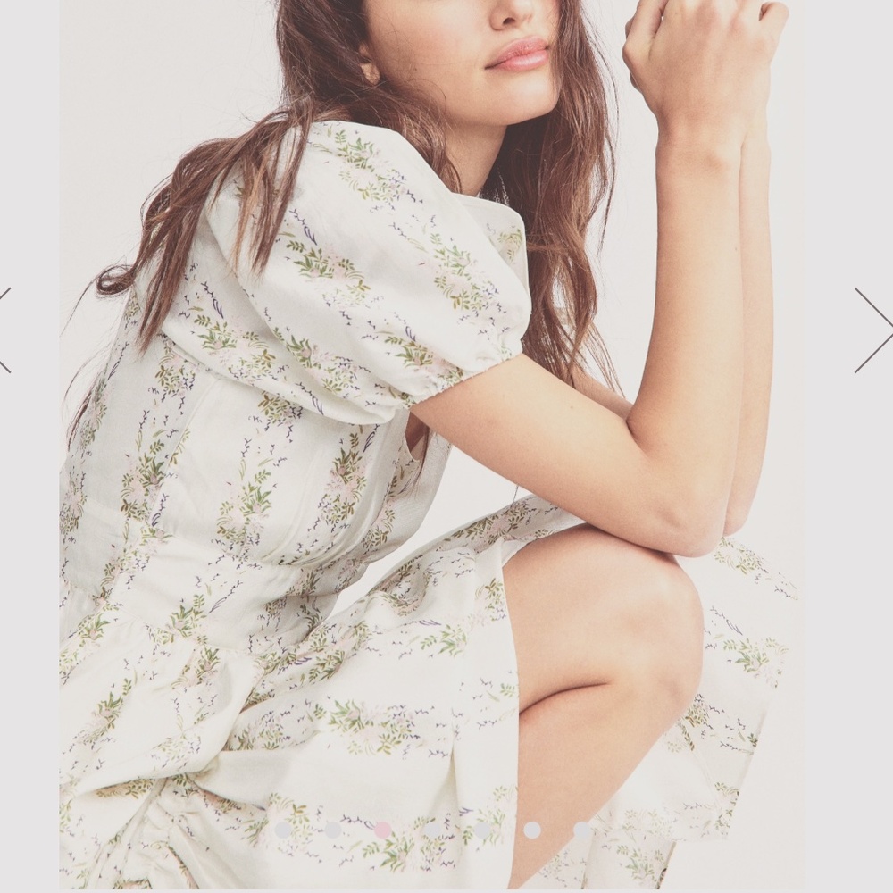 LoveShackFancy Silk Angie Dress Limited Exclusive